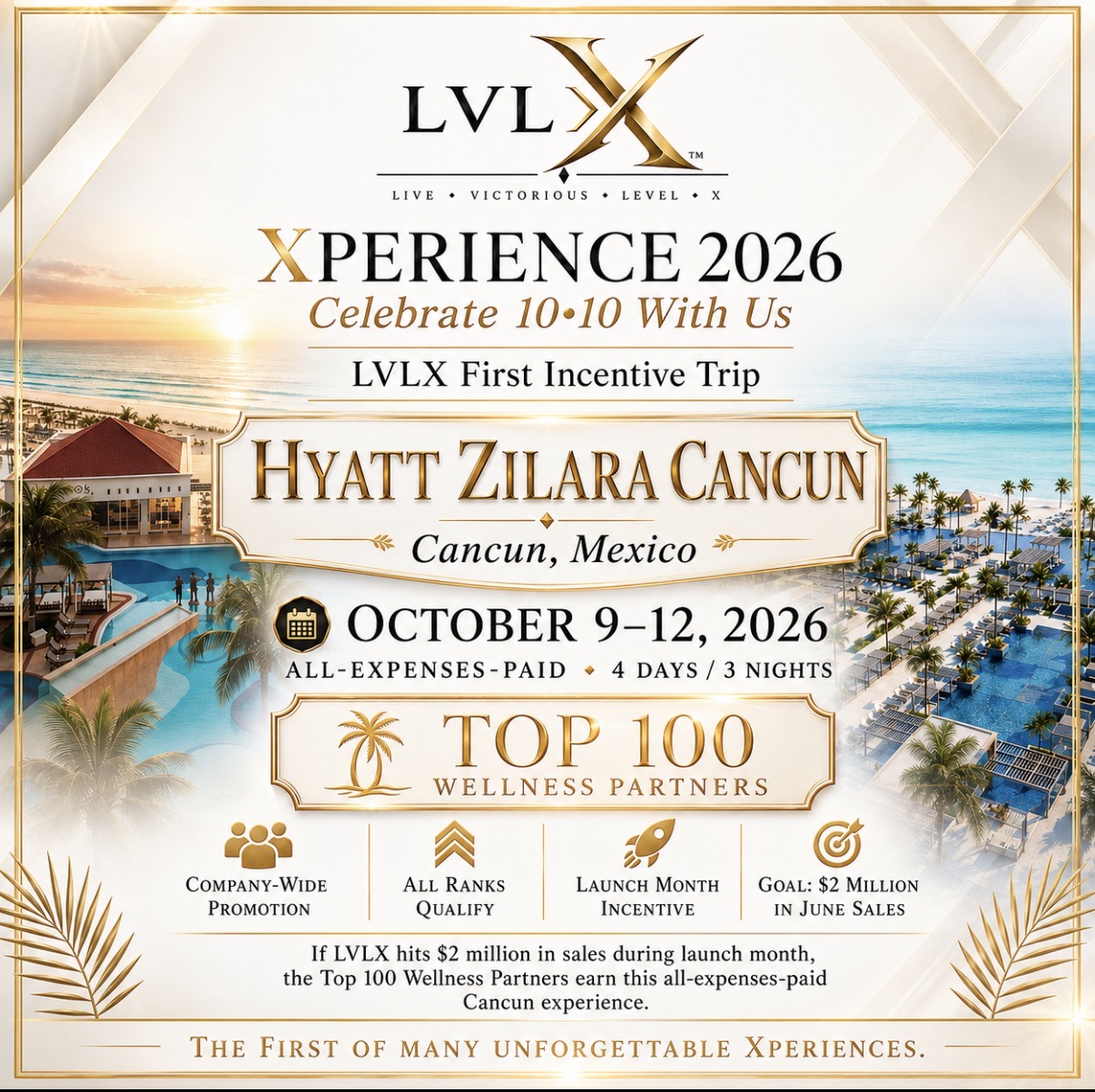 LVLX Xperience 2026 — Hyatt Zilara Cancun